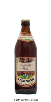 Brauerei Wagner Kupferstich Rotbier